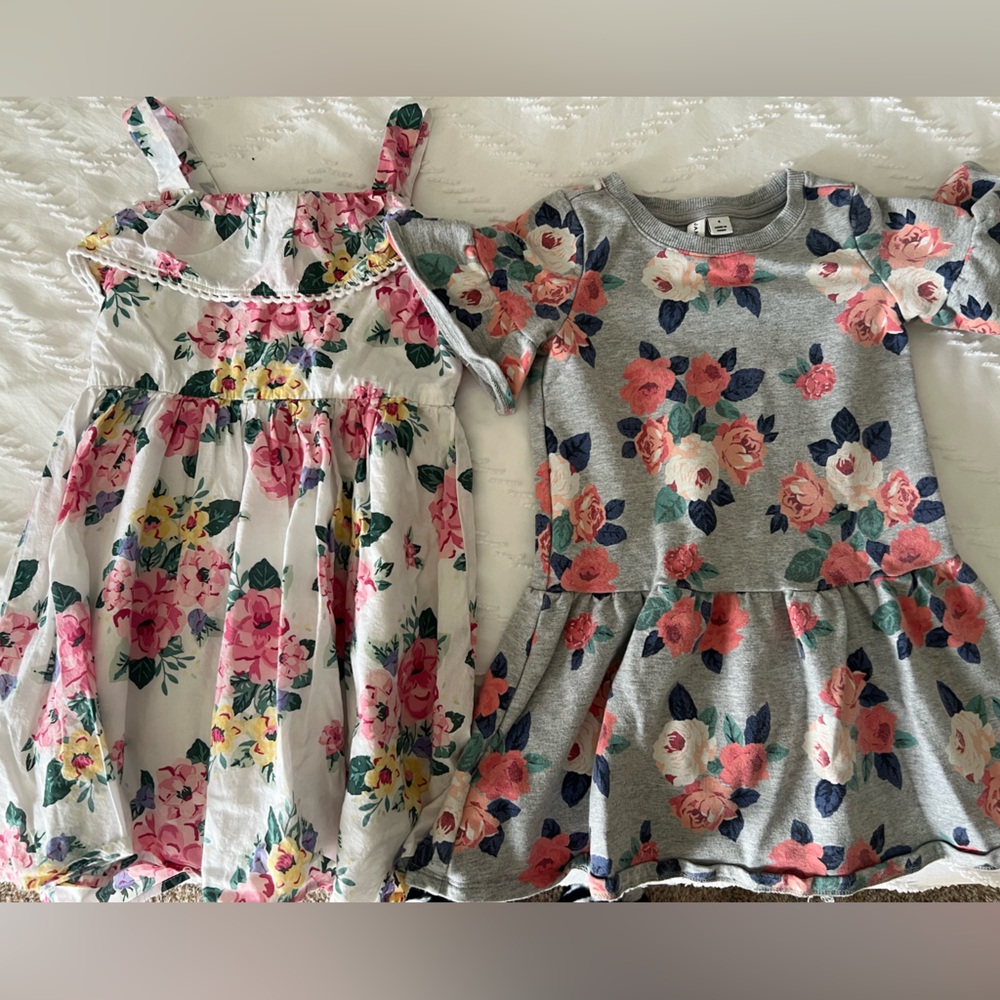 Janie and Jack dress bundle- size 4/5 EASTER